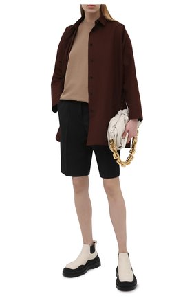 Женские кожаные ботинки bv tire BOTTEGA VENETA черно-белого цвета по цене 79950 руб., арт. 630300/VBS50 | Фото 2 Женские кожаные ботинки bv tire BOTTEGA VENETA черно-белого цвета, арт. 630300/VBS50 | Фото 2