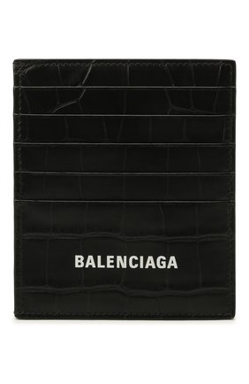 Мужской кожаный футляр для кредитных карт BALENCIAGA черного цвета по цене 22800 руб., арт. 655684/1R0P3 | Фото 1 Мужской кожаный футляр для кредитных карт BALENCIAGA черного цвета, арт. 655684/1R0P3 | Фото 1