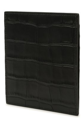Мужской кожаный футляр для кредитных карт BALENCIAGA черного цвета по цене 22800 руб., арт. 655684/1R0P3 | Фото 2 Мужской кожаный футляр для кредитных карт BALENCIAGA черного цвета, арт. 655684/1R0P3 | Фото 2