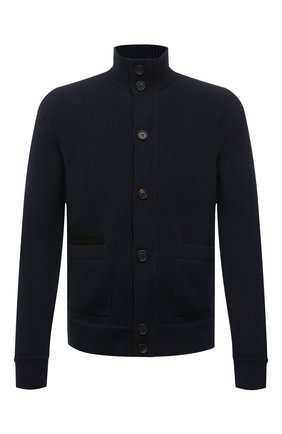 Мужской хлопковый кардиган BRIONI темно-синего цвета по цене 139500 руб., арт. UMIF0L/P0K25 | Фото 1 Мужской хлопковый кардиган BRIONI темно-синего цвета, арт. UMIF0L/P0K25 | Фото 1 (Длина (для топов): Стандартные; Рукава: Длинные; Материал внешний: Хлопок; Мужское Кросс-КТ: Кардиган-одежда; Стили: Кэжуэл; Региональные ограничения белый список (Axapta Mercury): RU)