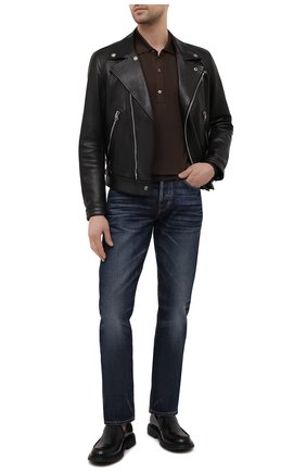 Мужские джинсы TOM FORD темно-синего цвета по цене 78500 руб., арт. BWJ31/TFD002 | Фото 2 Мужские джинсы TOM FORD темно-синего цвета, арт. BWJ31/TFD002 | Фото 2