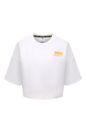 Женская хлопковая футболка puma x peanuts ralph sampson PUMA белого цвета по цене 3190 руб., арт. 53115802 | Фото 1 Женская хлопковая футболка puma x peanuts ralph sampson PUMA белого цвета, арт. 53115802 | Фото 1