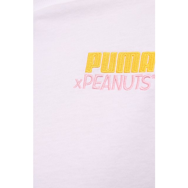 фото Хлопковая футболка puma x peanuts ralph sampson puma