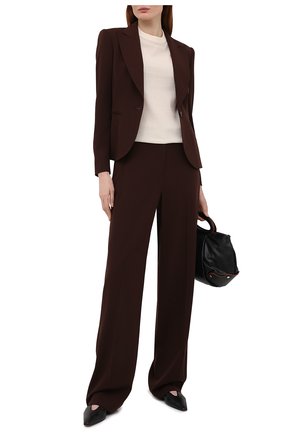 Женские шерстяные брюки RALPH LAUREN коричневого цвета по цене 120000 руб., арт. 290840130 | Фото 2 Женские шерстяные брюки RALPH LAUREN коричневого цвета, арт. 290840130 | Фото 2
