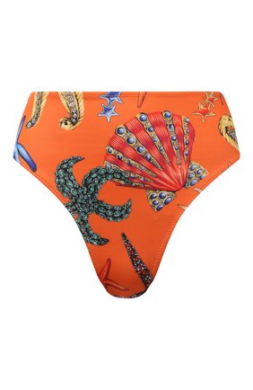 Женский плавки-бикини VERSACE оранжевого цвета по цене 32950 руб., арт. ABD07040/1F01224 | Фото 1 Женский плавки-бикини VERSACE оранжевого цвета, арт. ABD07040/1F01224 | Фото 1