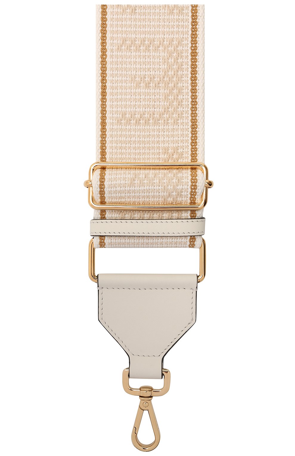 Женские текстильный ремень для сумки strap you FENDI светло-бежевого цвета по цене 64950 руб., арт. 8AV134 AFI0 | Фото 2 Женские текстильный ремень для сумки strap you FENDI светло-бежевого цвета, арт. 8AV134 AFI0 | Фото 2