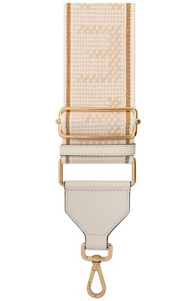 Женские текстильный ремень для сумки strap you FENDI светло-бежевого цвета по цене 64950 руб., арт. 8AV134 AFI0 | Фото 2 Женские текстильный ремень для сумки strap you FENDI светло-бежевого цвета, арт. 8AV134 AFI0 | Фото 2