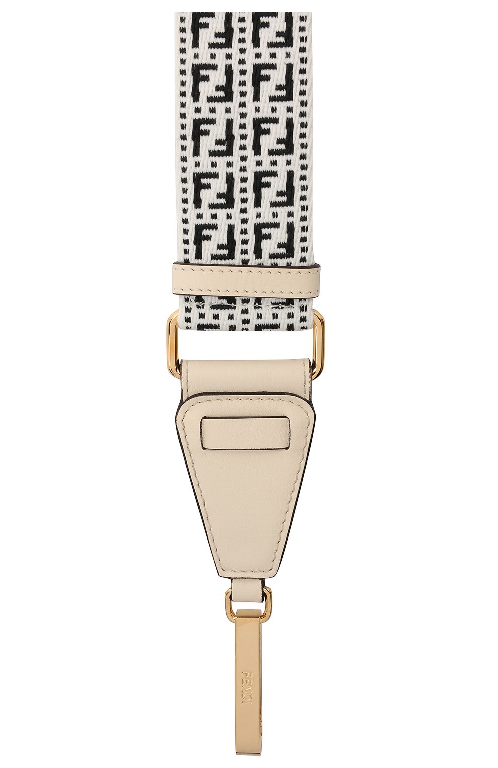 Женские текстильный ремень для сумки strap you FENDI черно-белого цвета по цене 75300 руб., арт. 8AV199 AFIN | Фото 2 Женские текстильный ремень для сумки strap you FENDI черно-белого цвета, арт. 8AV199 AFIN | Фото 2 (Кросс-КТ: ремень-сумка; Материал: Текстиль)