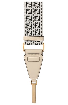 Женские текстильный ремень для сумки strap you FENDI черно-белого цвета по цене 75300 руб., арт. 8AV199 AFIN | Фото 2 Женские текстильный ремень для сумки strap you FENDI черно-белого цвета, арт. 8AV199 AFIN | Фото 2 (Кросс-КТ: ремень-сумка; Материал: Текстиль)