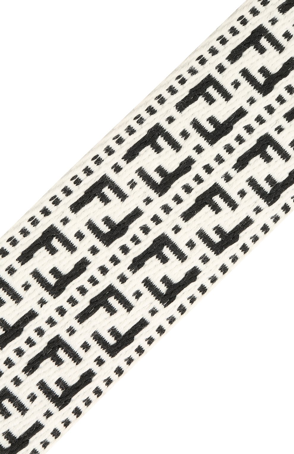 Женские текстильный ремень для сумки strap you FENDI черно-белого цвета по цене 75300 руб., арт. 8AV199 AFIN | Фото 3 Женские текстильный ремень для сумки strap you FENDI черно-белого цвета, арт. 8AV199 AFIN | Фото 3 (Кросс-КТ: ремень-сумка; Материал: Текстиль)
