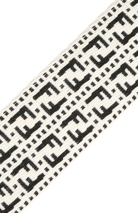 Женские текстильный ремень для сумки strap you FENDI черно-белого цвета по цене 75300 руб., арт. 8AV199 AFIN | Фото 3 Женские текстильный ремень для сумки strap you FENDI черно-белого цвета, арт. 8AV199 AFIN | Фото 3 (Кросс-КТ: ремень-сумка; Материал: Текстиль)