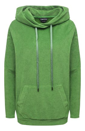 Женский хлопковое худи TOM FORD зеленого цвета по цене 95950 руб., арт. FLJ009-FAX830 | Фото 1 Женский хлопковое худи TOM FORD зеленого цвета, арт. FLJ009-FAX830 | Фото 1 (Стили: Спорт-шик; Рукава: Длинные; Длина (для топов): Стандартные; Женское Кросс-КТ: Худи-одежда; Материал внешний: Хлопок)