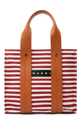Женская сумка burton medium MARNI коричневого цвета по цене 79950 руб., арт. SHMP0048Q0/P4171 | Фото 1 Женская сумка burton medium MARNI коричневого цвета, арт. SHMP0048Q0/P4171 | Фото 1