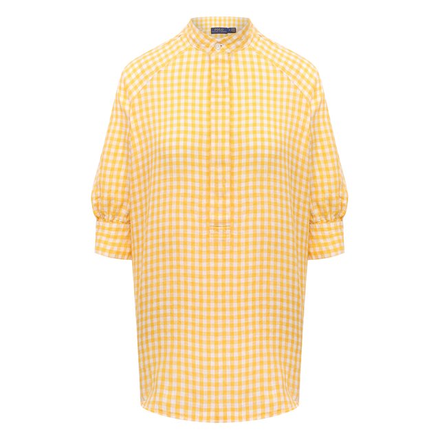 Льняная блузка Polo Ralph Lauren