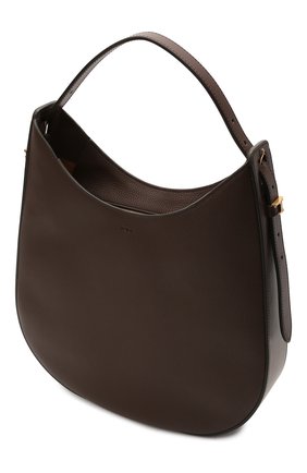 Женская сумка oboe TOD’S темно-коричневого цвета по цене 121500 руб., арт. XBWA0RS0300P6Y | Фото 4 Женская сумка oboe TOD’S темно-коричневого цвета, арт. XBWA0RS0300P6Y | Фото 4 (Сумки-технические: Сумки top-handle; Материал: Натуральная кожа; Размер: large)