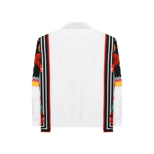 Хлопковая рубашка Dolce & Gabbana L55S17/G7YQV/8-14 Фото 2