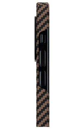 Чехол magez для iphone 12 mini PITAKA коричневого цвета по цене 5990 руб., арт. KI1206 | Фото 2 Чехол magez для iphone 12 mini PITAKA коричневого цвета, арт. KI1206 | Фото 2