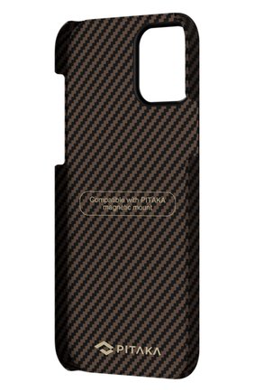 Чехол magez для iphone 12 mini PITAKA коричневого цвета по цене 5990 руб., арт. KI1206 | Фото 4 Чехол magez для iphone 12 mini PITAKA коричневого цвета, арт. KI1206 | Фото 4