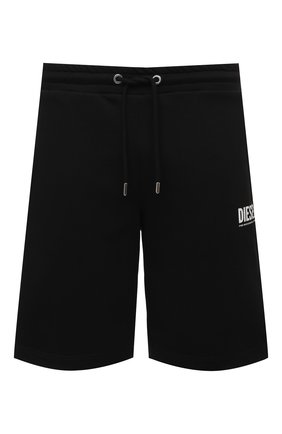 Мужские хлопковые шорты DIESEL черного цвета по цене 10500 руб., арт. A02465/0BAWT | Фото 1 Мужские хлопковые шорты DIESEL черного цвета, арт. A02465/0BAWT | Фото 1