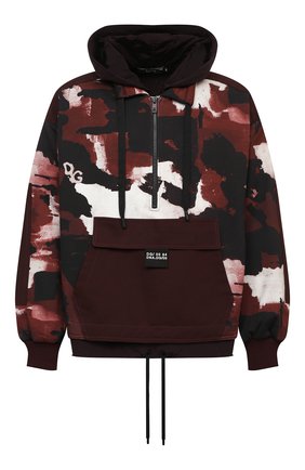Мужской хлопковое худи DOLCE & GABBANA бордового цвета по цене 94350 руб., арт. G9UJ0Z/HS7ES | Фото 1 Мужской хлопковое худи DOLCE & GABBANA бордового цвета, арт. G9UJ0Z/HS7ES | Фото 1