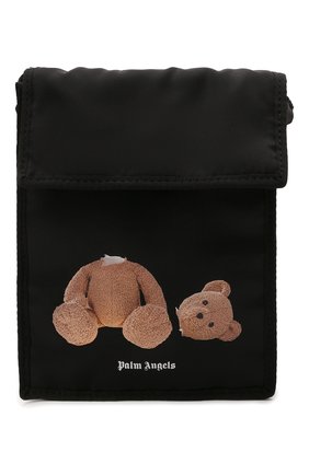 Мужская текстильная сумка PALM ANGELS черного цвета по цене 29950 руб., арт. PMNN001S21FAB0021060 | Фото 1 Мужская текстильная сумка PALM ANGELS черного цвета, арт. PMNN001S21FAB0021060 | Фото 1