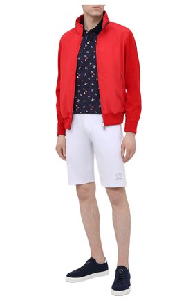 Мужской комбинированный кардиган PAUL&SHARK красного цвета по цене 43350 руб., арт. 21411721/H06 | Фото 2 Мужской комбинированный кардиган PAUL&SHARK красного цвета, арт. 21411721/H06 | Фото 2