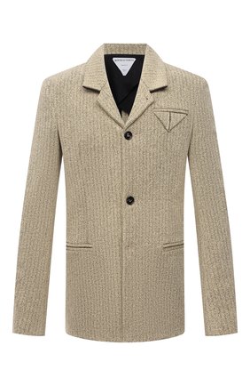 Мужской пиджак BOTTEGA VENETA бежевого цвета по цене 187000 руб., арт. 656054/V00C0 | Фото 1 Мужской пиджак BOTTEGA VENETA бежевого цвета, арт. 656054/V00C0 | Фото 1