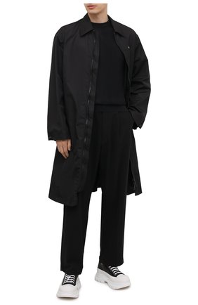 Мужской шерстяной джемпер ZEGNA COUTURE темно-синего цвета по цене 104000 руб., арт. CWM91/110 | Фото 2 Мужской шерстяной джемпер ZEGNA COUTURE темно-синего цвета, арт. CWM91/110 | Фото 2