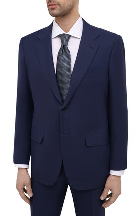 Мужской костюм из шерсти викуньи KITON синего цвета по цене 2995000 руб., арт. UA81K06I61/VVIC | Фото 2 Мужской костюм из шерсти викуньи KITON синего цвета, арт. UA81K06I61/VVIC | Фото 2