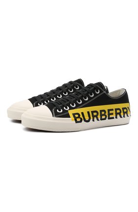 Мужские текстильные кеды BURBERRY черного цвета по цене 35700 руб., арт. 8038347 | Фото 1 Мужские текстильные кеды BURBERRY черного цвета, арт. 8038347 | Фото 1