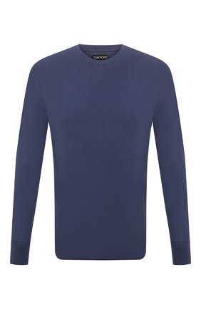 Мужская лонгслив TOM FORD темно-синего цвета по цене 22950 руб., арт. BW229/TFJ972 | Фото 1 Мужская лонгслив TOM FORD темно-синего цвета, арт. BW229/TFJ972 | Фото 1