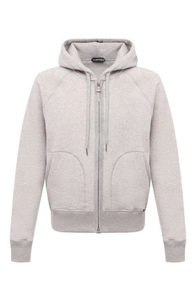 Мужской хлопковая толстовка TOM FORD серого цвета по цене 92750 руб., арт. BW265/TFJ986 | Фото 1 Мужской хлопковая толстовка TOM FORD серого цвета, арт. BW265/TFJ986 | Фото 1
