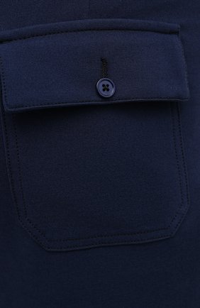 Мужские брюки из вискозы MARCO PESCAROLO синего цвета, арт. BAIA/4362 | Фото 5 (Big sizes: Big Sizes; Длина (брюки, джинсы): Стандартные; Случай: Повседневный; Материал внешний: Вискоза; Стили: Кэжуэл)