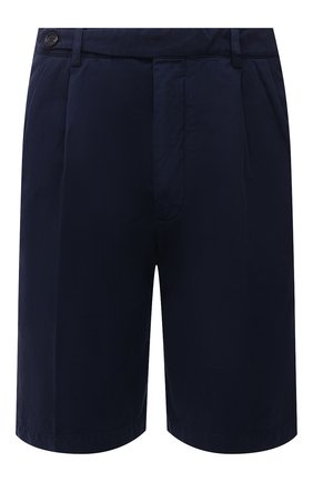 Мужские хлопковые шорты BRUNELLO CUCINELLI синего цвета по цене 45000 руб., арт. M274DG0620 | Фото 1 Мужские хлопковые шорты BRUNELLO CUCINELLI синего цвета, арт. M274DG0620 | Фото 1