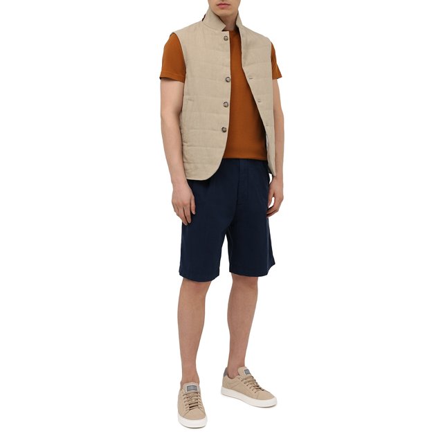 фото Хлопковые шорты brunello cucinelli