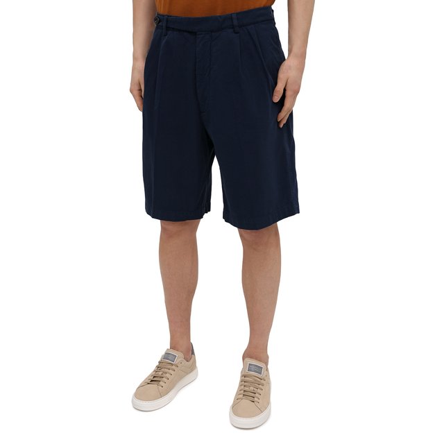 фото Хлопковые шорты brunello cucinelli