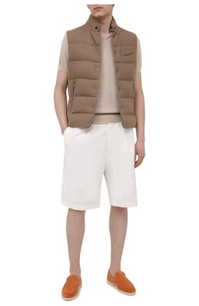 Мужское хлопковое поло BRUNELLO CUCINELLI бежевого цвета по цене 39950 руб., арт. M29800145 | Фото 2 Мужское хлопковое поло BRUNELLO CUCINELLI бежевого цвета, арт. M29800145 | Фото 2