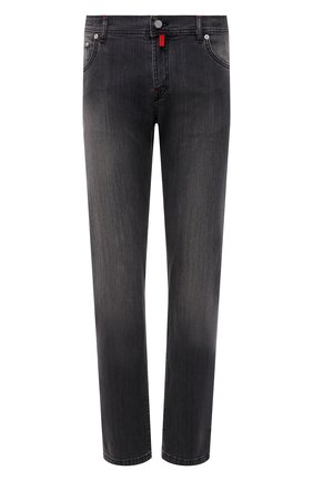 Мужские джинсы KITON серого цвета по цене 109000 руб., арт. UPNJS/J06T94 | Фото 1 Мужские джинсы KITON серого цвета, арт. UPNJS/J06T94 | Фото 1 (Длина (брюки, джинсы): Стандартные; Материал внешний: Хлопок, Деним; Силуэт М (брюки): Прямые; Стили: Кэжуэл; Детали: Потертости; Кросс-КТ: Деним)