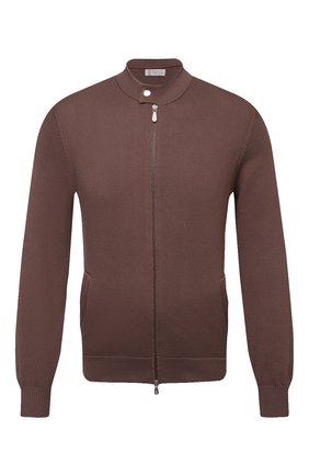Мужской хлопковый кардиган BRUNELLO CUCINELLI коричневого цвета по цене 95700 руб., арт. M2872796 | Фото 1 Мужской хлопковый кардиган BRUNELLO CUCINELLI коричневого цвета, арт. M2872796 | Фото 1