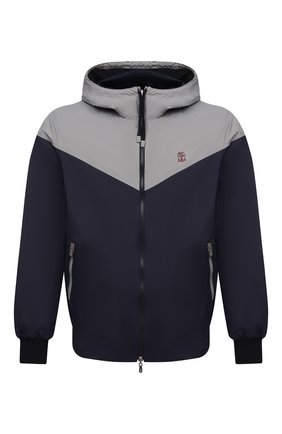 Мужской двусторонний бомбер BRUNELLO CUCINELLI темно-синего цвета по цене 215500 руб., арт. MM45A7389G | Фото 1 Мужской двусторонний бомбер BRUNELLO CUCINELLI темно-синего цвета, арт. MM45A7389G | Фото 1