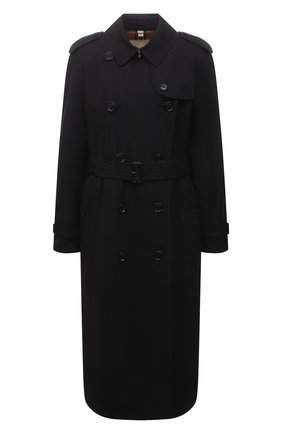 Женский хлопковый тренч BURBERRY черного цвета по цене 158000 руб., арт. 8028015 | Фото 1 Женский хлопковый тренч BURBERRY черного цвета, арт. 8028015 | Фото 1