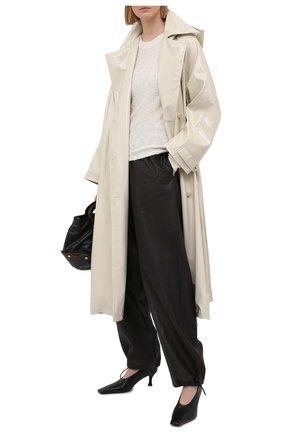 Женский хлопковый пуловер PROENZA SCHOULER WHITE LABEL белого цвета по цене 28700 руб., арт. WL2127572-KC085 | Фото 2 Женский хлопковый пуловер PROENZA SCHOULER WHITE LABEL белого цвета, арт. WL2127572-KC085 | Фото 2