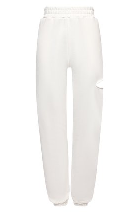 Женские хлопковые джоггеры FORTE DEI MARMI COUTURE белого цвета по цене 27450 руб., арт. 21SF9080 | Фото 1 Женские хлопковые джоггеры FORTE DEI MARMI COUTURE белого цвета, арт. 21SF9080 | Фото 1