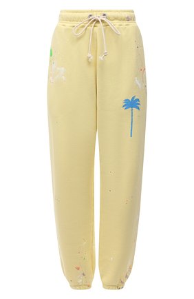 Женские хлопковые джоггеры PALM ANGELS цвета по цене 49950 руб., арт. PWCH006S21FLE0011969 | Фото 1 Женские хлопковые джоггеры PALM ANGELS цвета, арт. PWCH006S21FLE0011969 | Фото 1