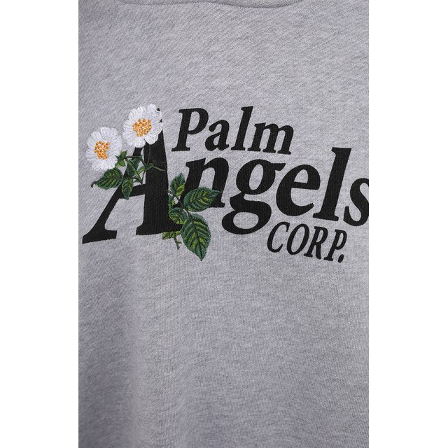 фото Хлопковое худи palm angels