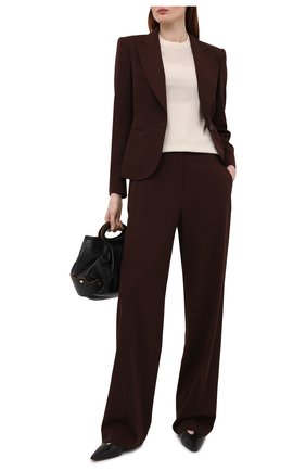 Женский шерстяной жакет RALPH LAUREN коричневого цвета по цене 194500 руб., арт. 290840098 | Фото 2 Женский шерстяной жакет RALPH LAUREN коричневого цвета, арт. 290840098 | Фото 2