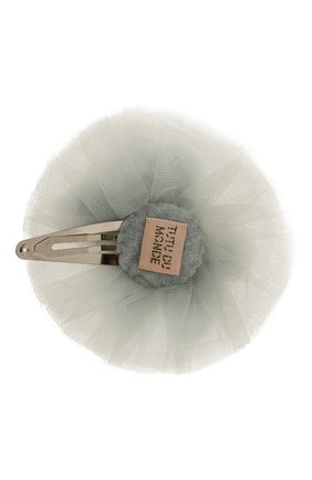 Детская заколка TUTU DU MONDE бирюзового цвета по цене 1595 руб., арт. TDM6300 | Фото 2 Детская заколка TUTU DU MONDE бирюзового цвета, арт. TDM6300 | Фото 2 (Материал: Текстиль, Синтетический материал)