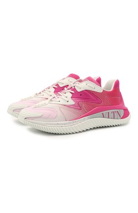 Женские текстильные кроссовки valentino garavani wade runner VALENTINO фуксия цвета по цене 66150 руб., арт. VW2S0BF4/DDD | Фото 1 Женские текстильные кроссовки valentino garavani wade runner VALENTINO фуксия цвета, арт. VW2S0BF4/DDD | Фото 1