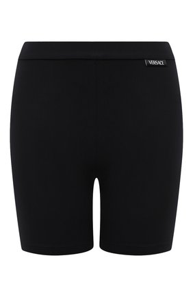 Женские шорты VERSACE черного цвета по цене 19950 руб., арт. A88980/A101049 | Фото 1 Женские шорты VERSACE черного цвета, арт. A88980/A101049 | Фото 1