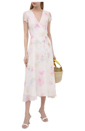 Женское платье из вискозы POLO RALPH LAUREN розового цвета по цене 41850 руб., арт. 211837981 | Фото 2 Женское платье из вискозы POLO RALPH LAUREN розового цвета, арт. 211837981 | Фото 2
